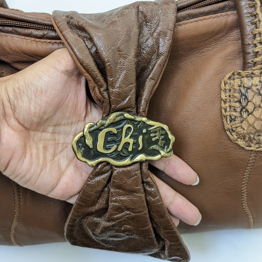 Chi by Falchi leather bag - Picture 3 of 16
